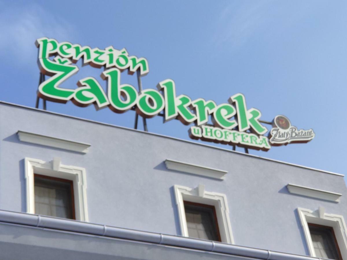 Penzion Zabokrek U Hoffera Nyitrazsámbokrét Kültér fotó